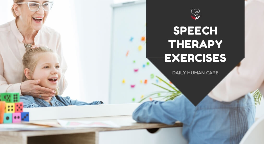 Speech therapy exercises