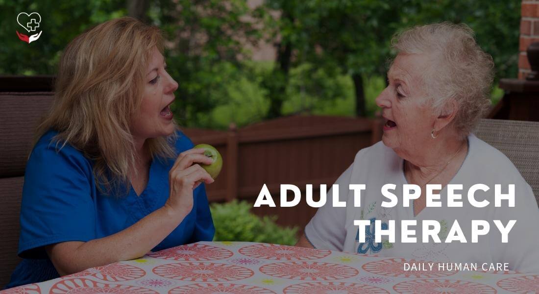 adult speech therapy