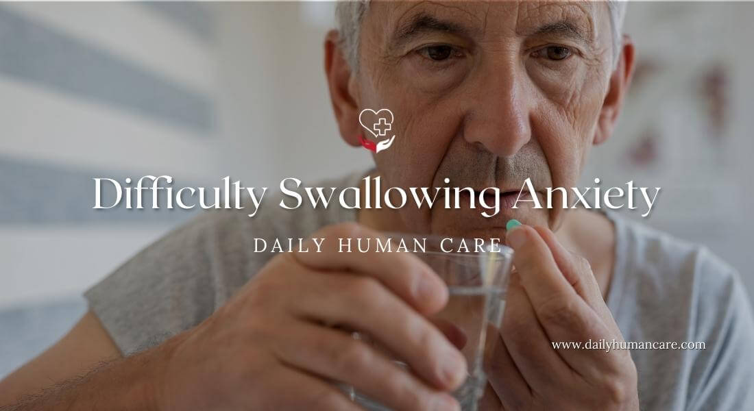 difficulty swallowing anxiety